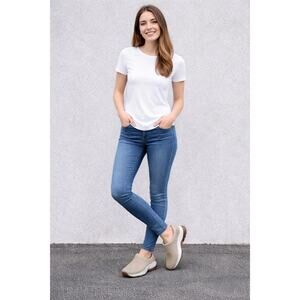 Merrell Mesh Slip On Clogs Comfort Walking Shoes Beige